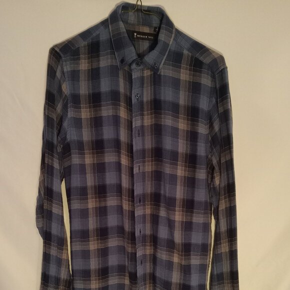 Men's Plaid Shirt, size Small-Tall - Picture 1 of 7